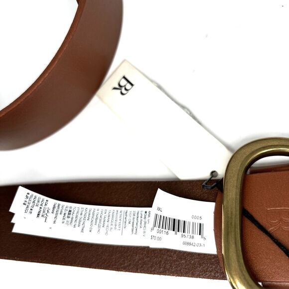 BANANA REPUBLIC Andi Leather Belt Cognac Brown XXL main image 4